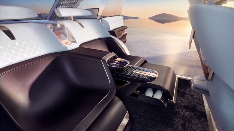 Lincoln Star Concept rear seats