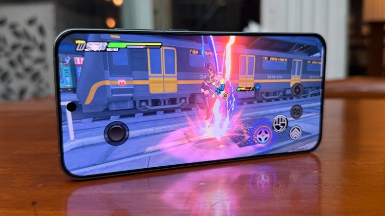 Playing game on OnePlus 13s.