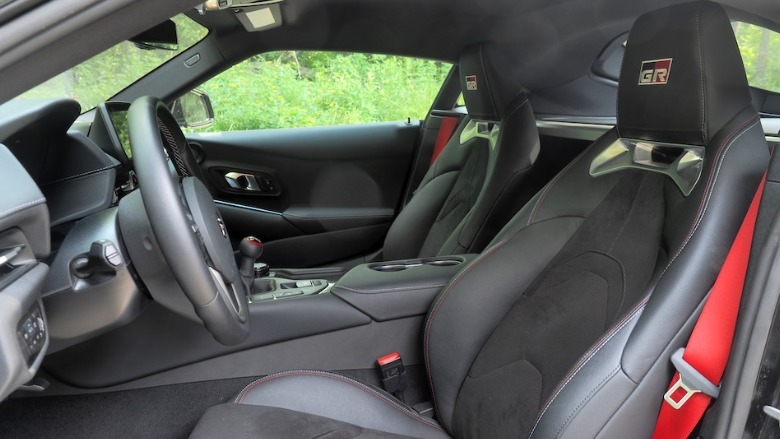 GR Supra seats