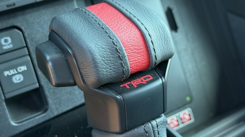2026 Toyota Tundra TRD Pro shifter