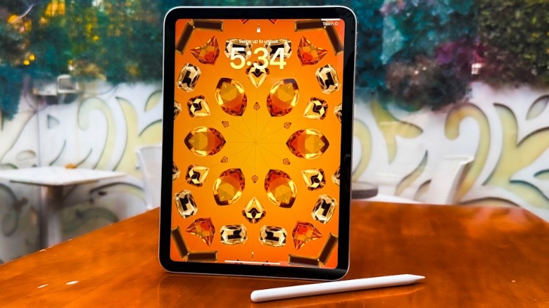 Lock Screen of iPad.