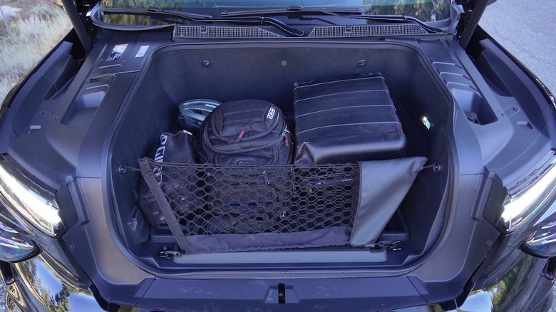 Frunk full of luggage