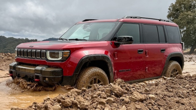 2026 Jeep Recon Moab fording a water obstacle