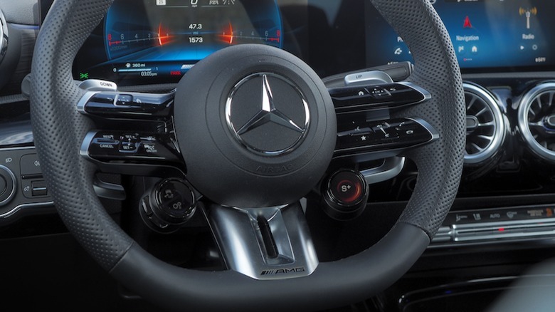 AMG steering wheel
