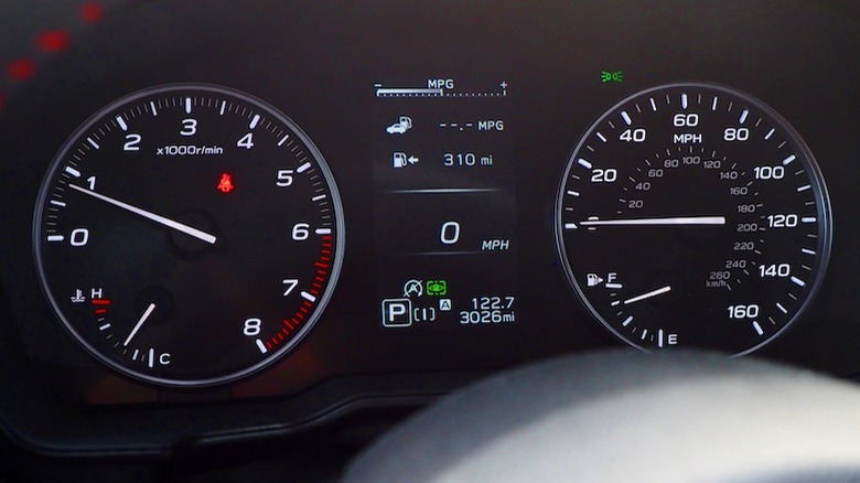 Dashboard display