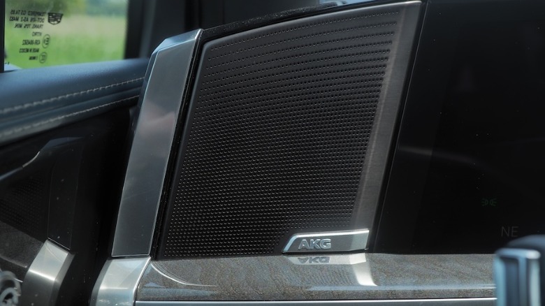 AKG speaker grille