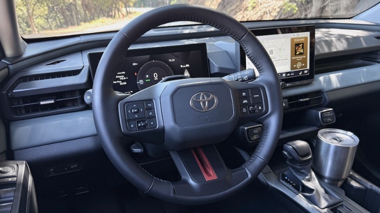 2026 Toyota RAV4 Woodland PHEV steering wheel