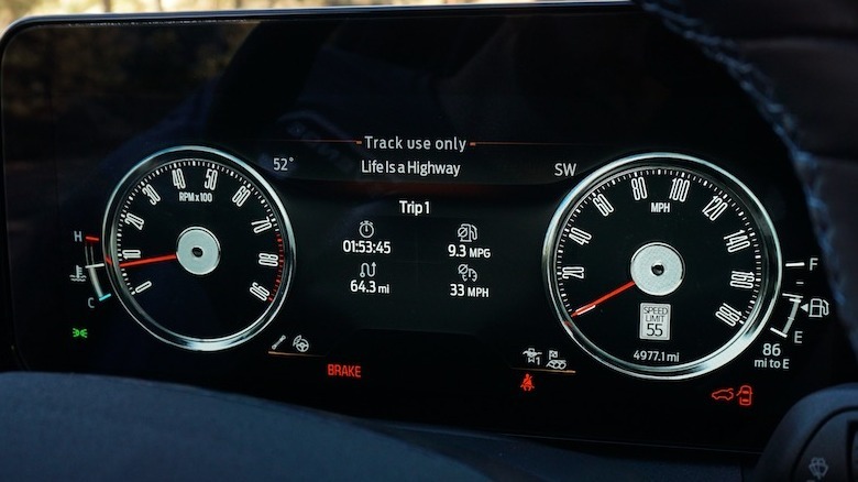 2025 Ford Mustang Dark Horse Premium Gauges