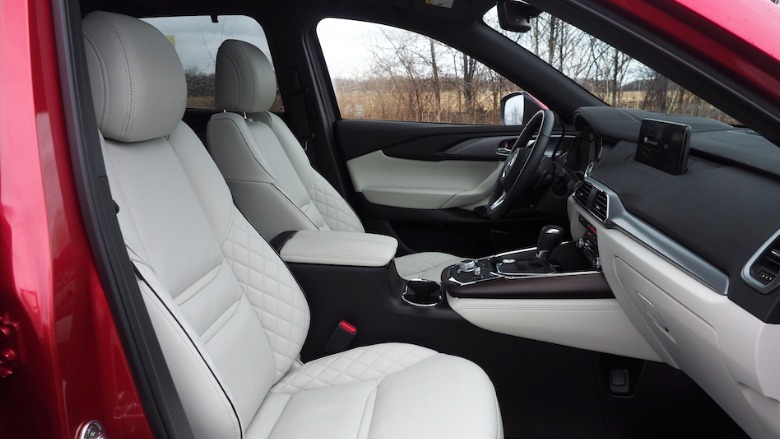 CX-9 front seats