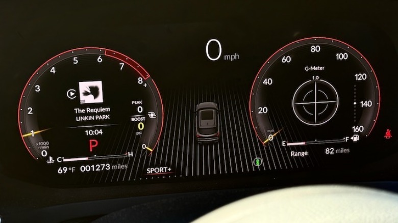 2026 Acura MDX Type S driver display