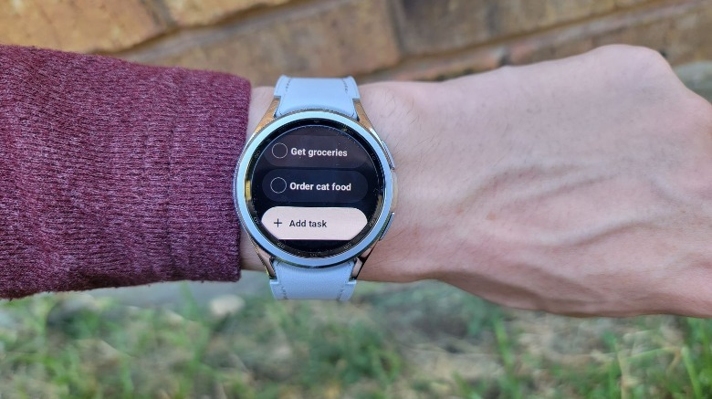 todoist galaxy watch 6 clássico