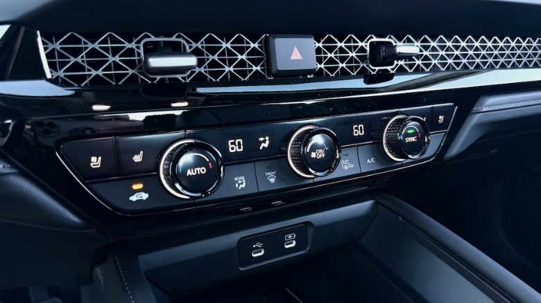 2026 Honda Accord climate controls
