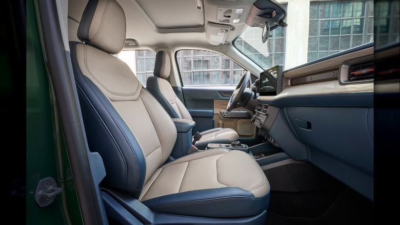 Ford Maverick interior seats