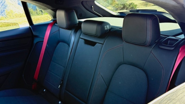 2026 Porsche Macan GTS Electric Back Seat