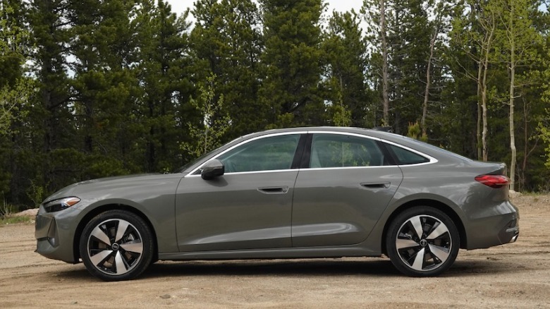 2025 A5 in side profile