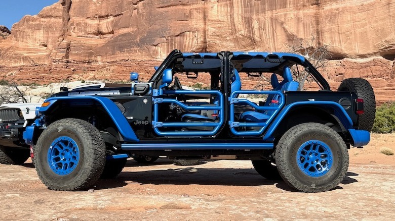 Konsep Cetak Biru Jeep