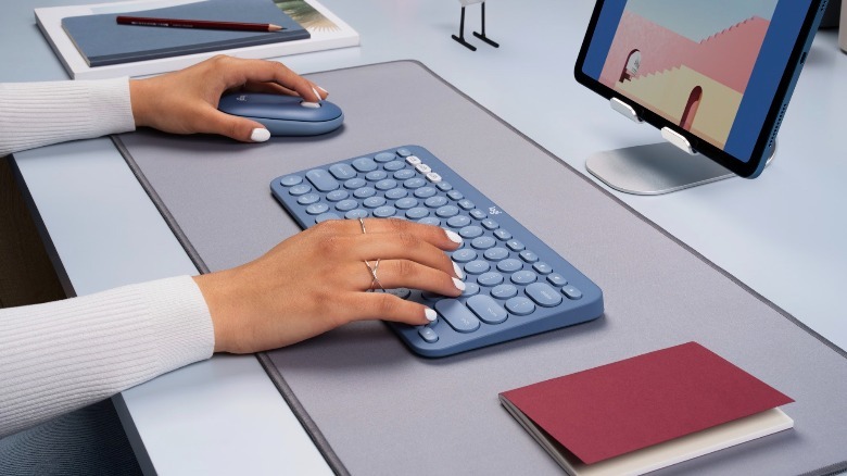 The Logitech K380 Keyboard for Mac.