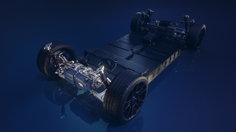 Lucid Air Sapphire tri-motor platform