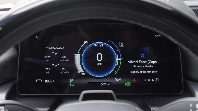 ZDX driver display