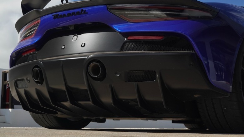 GT2 Stradale rear diffuser