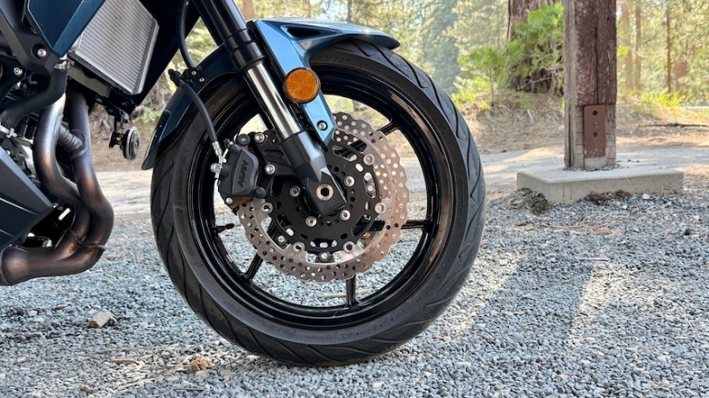 2026 Kawasaki Versys 650 front wheel