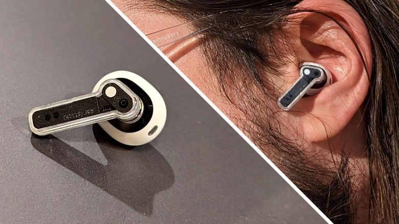 earbud in ear