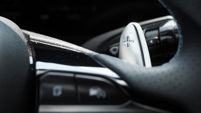 Paddle shifter de metal