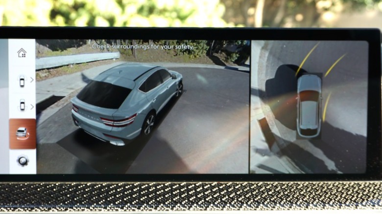 Genesis GV80 Coupe Parking Aid