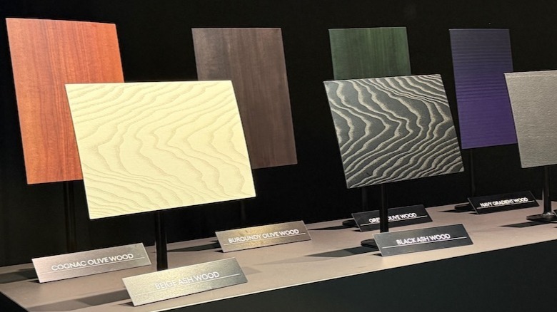 2028 Genesis GV90 wood panel selections