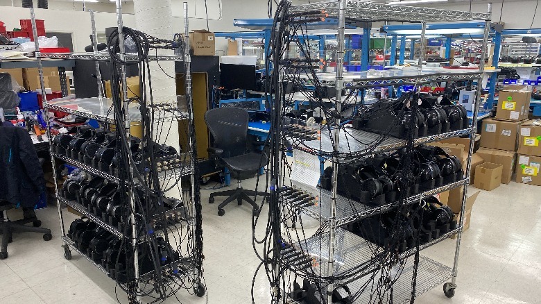 Audeze factory floor