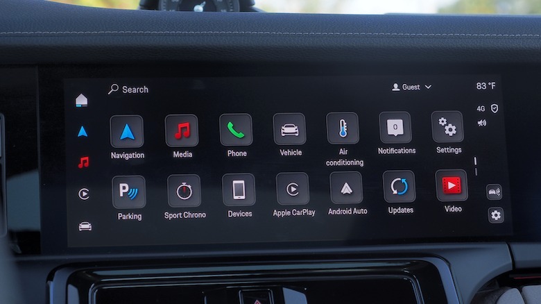 Porsche PCM infotainment