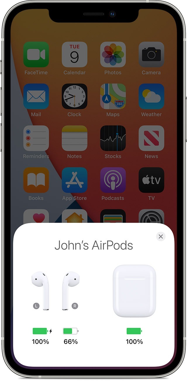 airpods charging