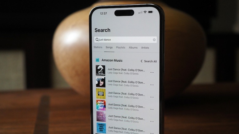 Sonos app search