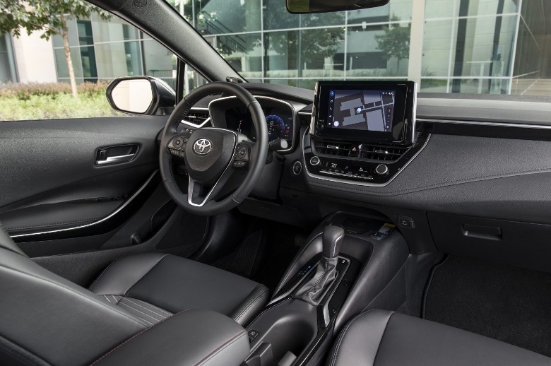 2023 Toyota Corolla sedan interior