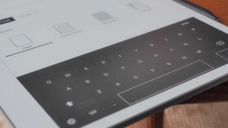 Onscreen keyboard