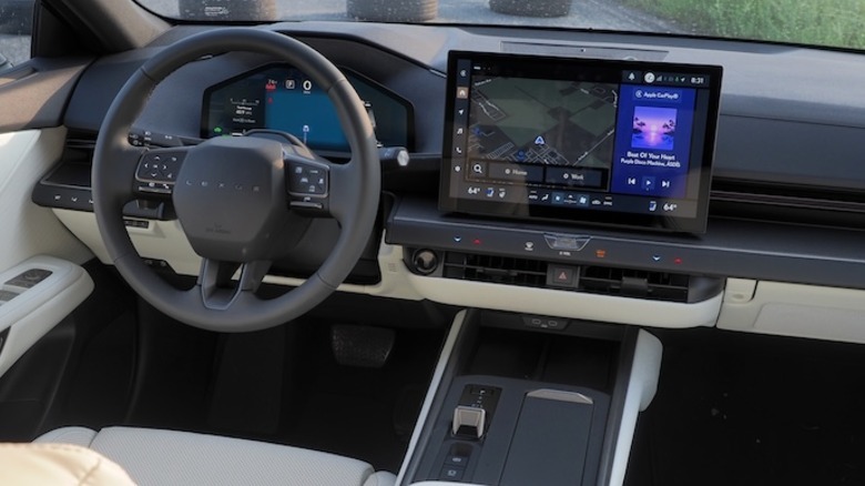 Driver controls in ES 350h