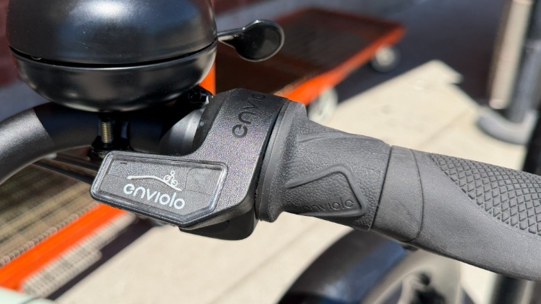Gear shifter on the Urban Arrow