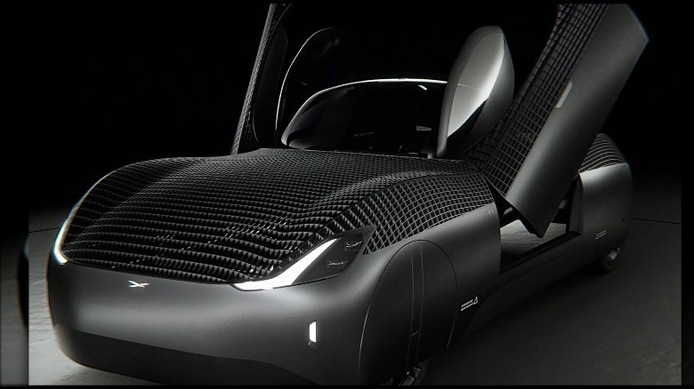 Alef Model A doors open render