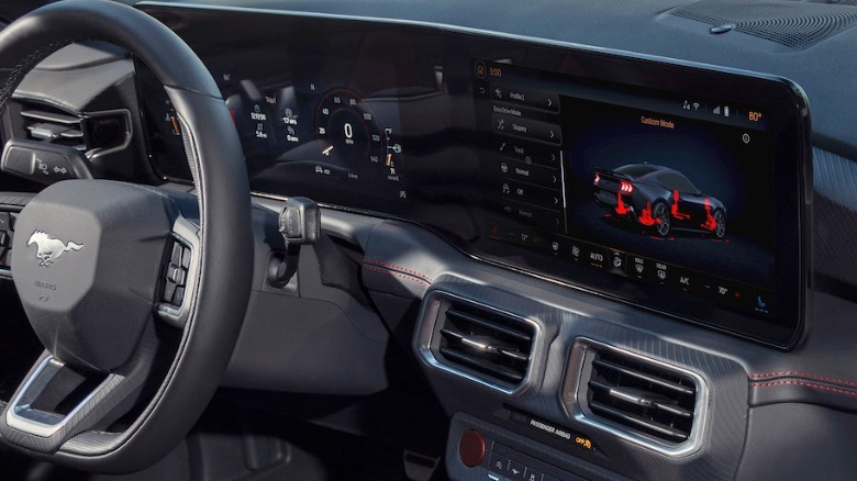 The 2024 Ford Mustang Dashboard Is A Shock