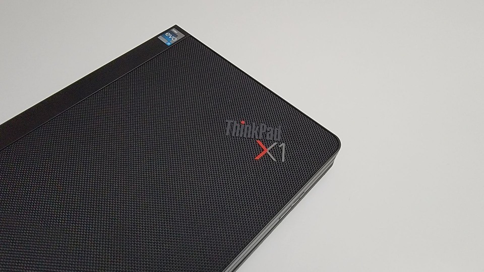 thinkpad x1 fold 16 on white desk