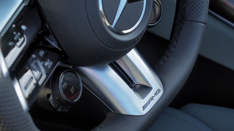 AMG steering wheel