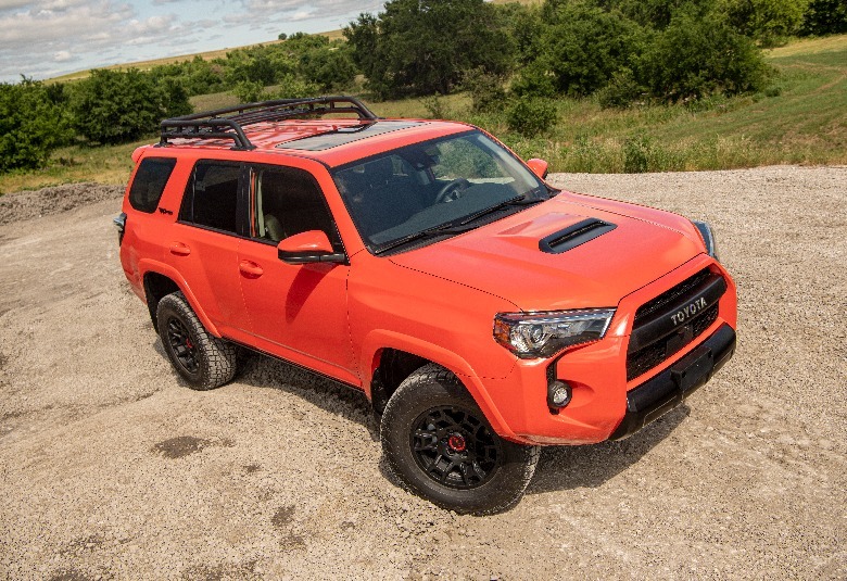 2023 Toyota 4Runner TRD Pro aerial view
