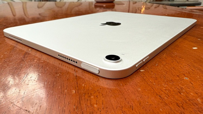 Rear shell of iPad.