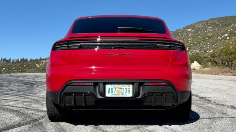 2026 Porsche Macan GTS Electric Rear