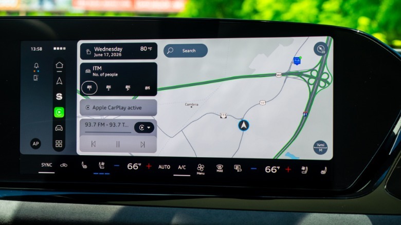 2026 Audi S5 center touchscreen