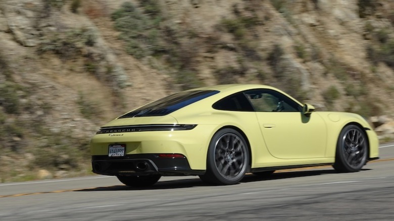 911 Carrera S on road
