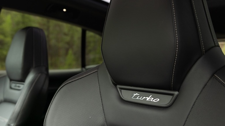 Turbo-badged seats