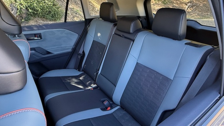 2026 Toyota RAV4 Woodland PHEV rear seat
