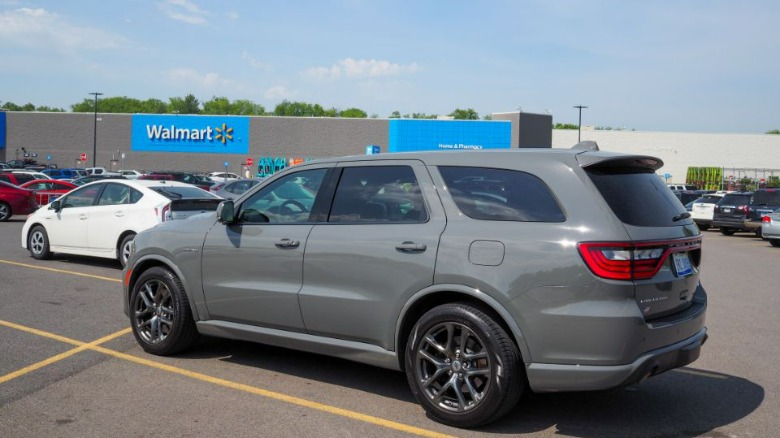 2021 Dodge Durango R/T parked at Walmart