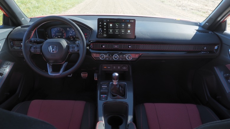 Civic Si dashboard